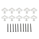 10 Piece Set 3.5 x 50 Aircraft Expansion Tube Hollow Wall Curtain Gypsum Bo