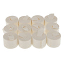 12pcs 19 Meters White Magic Tricks Mouth Coils Paper Streamers from Mouth
