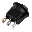 12V LED Inverter Rocking Rocker Switch ROUND SPST ON-OFF for BOAT Car red H2T8