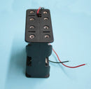 8x AA Size Cell Battery Clip Holder Storage Box 12V Case With Wire Lead LJ