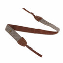 Camera Shoulder Neck Belt Cotton Strap Brown For Canon Sony Nikon Olympus DSLR