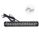 12LED Amber Strobe Light Truck Hazard Beacon Flash Warn Emergency 12- JR BX