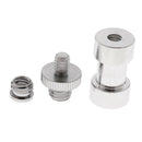 3 in 1 1/4" 3/8" Screw 3/8" Spigot Stud Convert Adapter Kit for DSLR Tripod