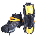 10-Point Crampons Manganese Steel Climbing Gear Anti-Skid Snow Ice Climbing