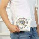 DIY Special Shaped Diamond Painting Chain Clutch Leather Crossbody Bags