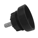 Plastic IBC TANK ADAPTER 3.2" Fine Thread Input x 0.6" Output Tank Connector