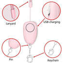 Safe Sound Personal Alarm Siren Song USB Charging Personal Alarm 130Db SecurG3L4