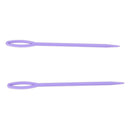 6 x 2 Sizes Stuff Threading Plastic Braiding Needle Q1G5