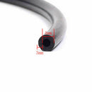 2x 1M Black Silicone Vacuum Hose ID 5/32"(4mm) Racing Tube Thickness 3mm 2019