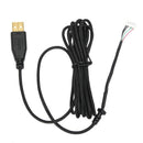 Usb Cable Mice Line For Razer Deathadder Hex Molten 2012 Approx. 2.1M 5 Wir A7J5