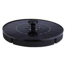 10V 2.4W Mini Floating Solars Fountain Pump Free Standing for Pond Pool