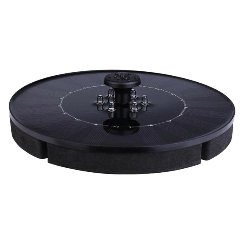 10V 2.4W Mini Floating Solars Fountain Pump Free Standing for Pond Pool