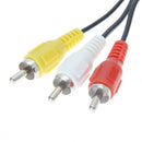1.8m 6FT AV RCA Video Cord Cable For Game cube/SNES GameCube  Dlqq B4M1