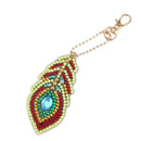 3pcs DIY Full Drill Special Shaped Diamond Painting Bag Keychains Pendant