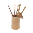 6Pcs Tea Ceremony Utensils Set Bamboo Teaspoons Needle Clip Strainer Tong T X1S1