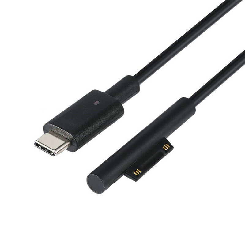 Replacement Charging Cable Charger Cord for Microsoft Surface Pro 3 4 5 6 USB In