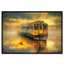 5D DIY Full Drill Diamond Painting Cross Stitch Embroidery (Sunset Train)