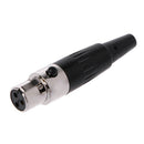 3pin Female plug Mini TA3F XLR Audio Microphone connector MIC Adapter OZ