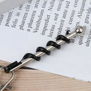 1pc Red Wine Bottle Opener Multifunctional Mini Bottle Opener with Keychain 3C