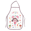 women&kids cartoon kitchen restaurant waterproof apron cooking aprons anti-oi-OZ