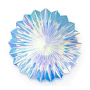 Iridescent Hanging Decorations Round Decorative Folding Fans Rainbow Shine  B3J4