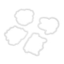 Silicone Flower Stamp+Metal Cutting Dies Stencil Frame Craft Scrapbook