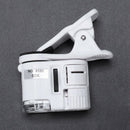 LED 60X miniscope Jeweler Loupe Magnifying Glass magnifying glass UV light P2G1