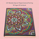 DIY Mandala Special Shaped Diamond Painting 50 Sheets A5 Office Notebook