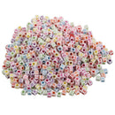 1000 Pcs Acrylic Spacer Beads Square Mixed 6mmx6mm(2/8 inch x2/8 inch) S5U6