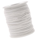 60M/Roll White Spool of Cotton Square Braid Candle Wicks Wick Core Candle Makin