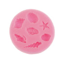 Sea Starfish Seashell Cookie Silicone Molds Cake Decorating Tools Candy Mold FT