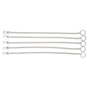 Extra Long Strong Metal hipster Key Wallet Belt Ring Clip Chain keychain 3C
