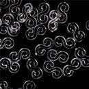 200Pcs S Plastic Clips For Loom Rubber Band Refills Bracelet Bands SP