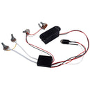 2 Band EQ Preamp Circuit Pickup Wiring Harness for Electric Guitar Bass Parts