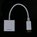 DisplayPort DP Male to VGA Female Video Converter Adapter Cable for PC