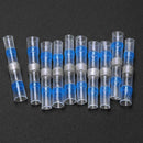100pcs Waterproof Intermediate Terminal+Heat Shrink Casing Sleeve Connector