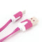 V8 Noodle Data Line Universal Andrews Smartphone Micro USB Charging Line Hot OZ