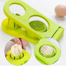 Egg Slicer Cutter Fruit Garnish Easy Clean Stainless Steel Kitchen Separator Gn
