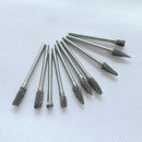 10 pcs Tungsten Steel Solid Carbide Burrs Rotary Files Diamond Burrs Set