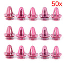 50X For   Door Trim & Garnish Panel Retainer Clip Natural Nylon Fastener ME
