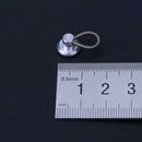 10pcs DIY Collar Extension Button Jeans Lengthen Buckle Accessories A