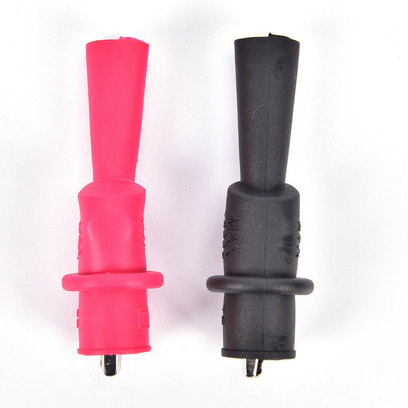 1 Pair Alligator Crocodile Test Clip Clamp For Fluke Multimeter Tester  JR