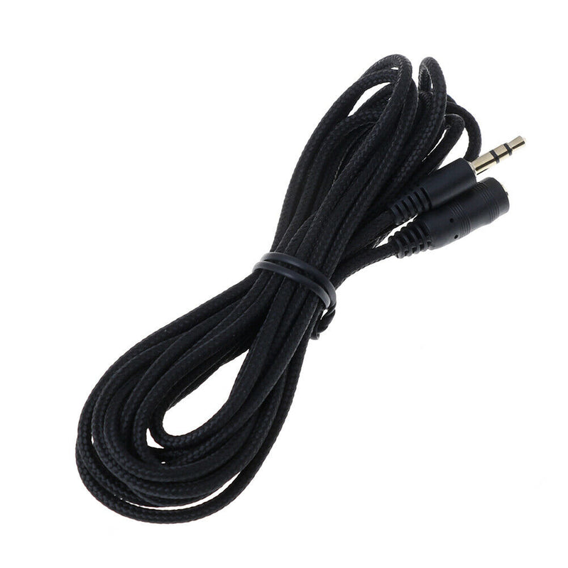 3.5mm female--male aux stereo audio headphones extension cable lead cord wire