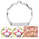 Stainless Steel Cake Cupcake Cookie Cutter Fondant Biscuit Pastry Baking MouldMO