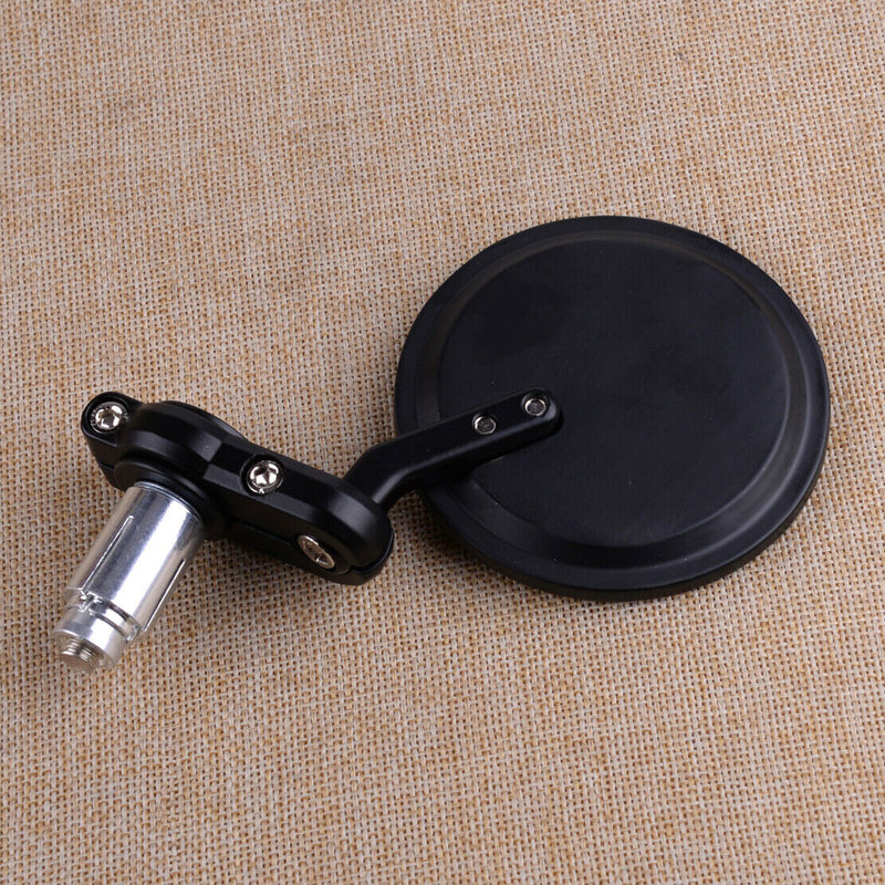 7/8" Handle Bar End Rearview Side Mirrors Motor Accessories Round fr Motorcycle
