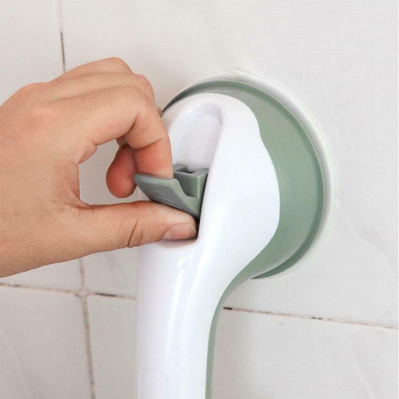 Sucker Suction Cup Handrail Bathroom Super Grip Safety Grab Bar Hand DSE NUV