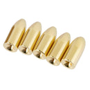 5x 10g Brass Weights Drop Slider Sea Fishing Tackle Slip Snag Bullet Sinkers