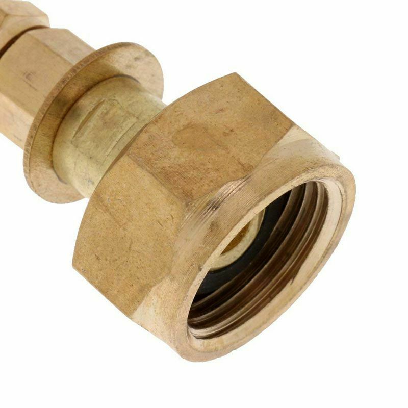 Propane Refill Adapter Picnic Camping Stove Gas Hose Double Sided Adjustabl