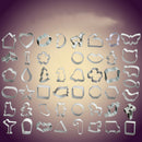 Random Christmas Cookie Cutter Stainless Steel Cut Candy Biscuit Cutters Mou JR