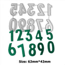 0-9 Metal Cutting Dies DIY Stencils Embossing for Scrapbooking/Photo Stamp A
